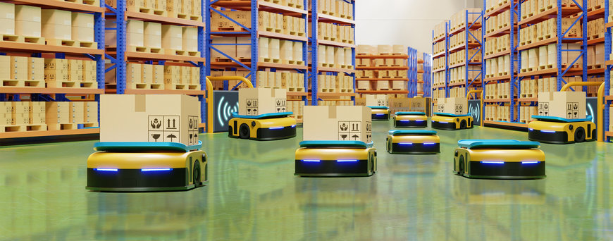 TDK présente la recharge de robots pour les centres logistiques 24h/24 et 7j/7